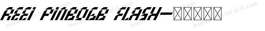 REEI PinboGB Flash字体转换